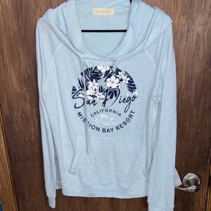 Caslon Light Blue San Diego Hoodie